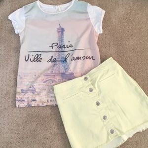 Forever 21 Top and Skirt